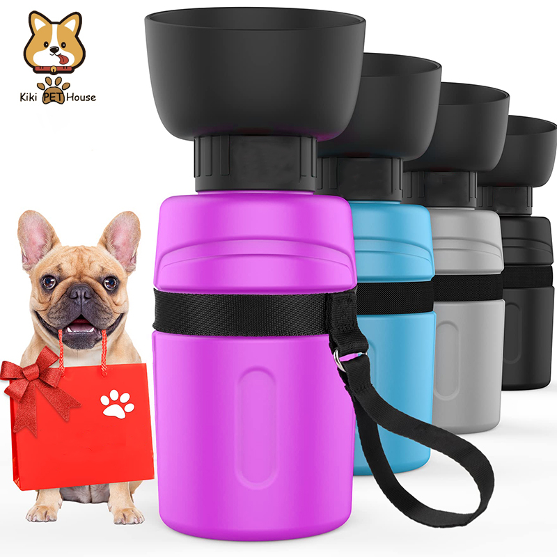 Pet Dog Drinking Bottle Sports Squeeze Type Portable Water Feeder Pet