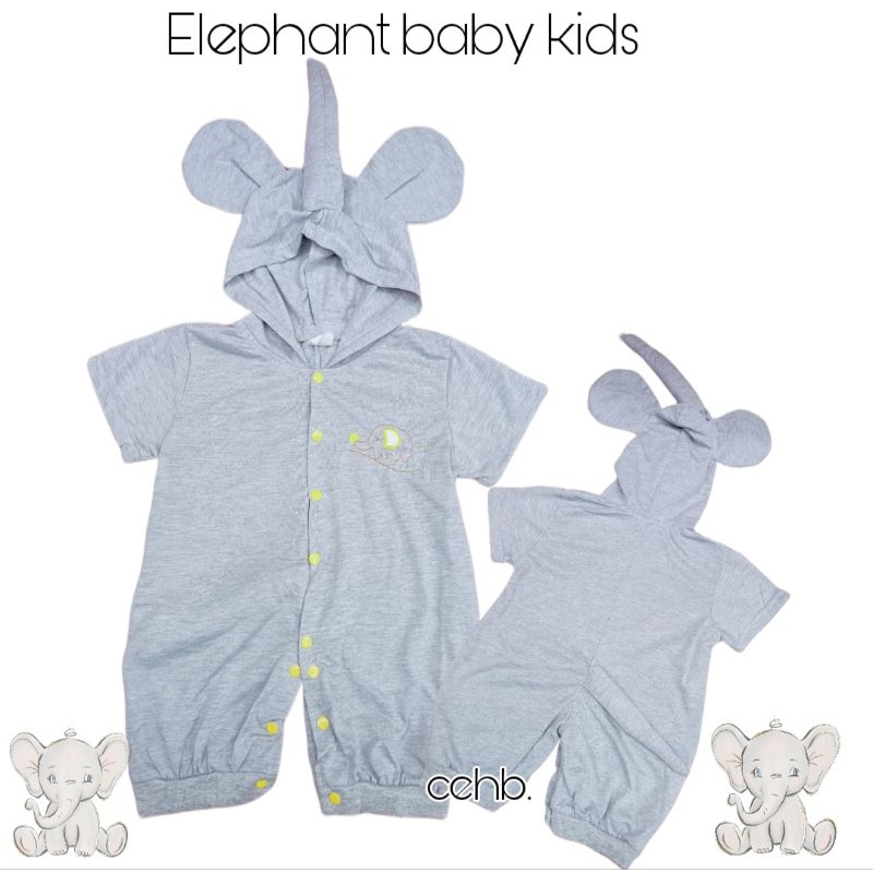 Elephant best sale baby costume