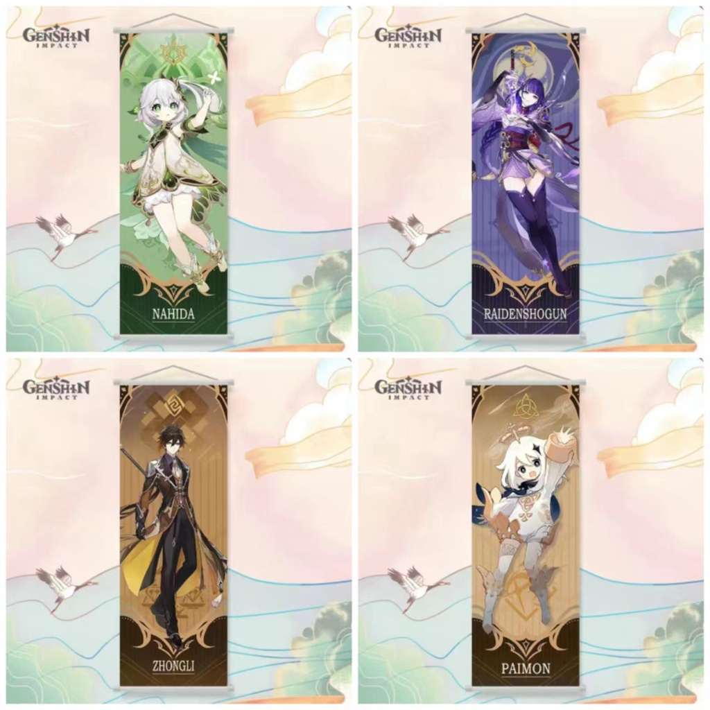 Genshin Impact Tarotkarten-Set – 22 Karten, 14x7 Cm, HD-Charakterdesigns, Sammlung Oder Spiel