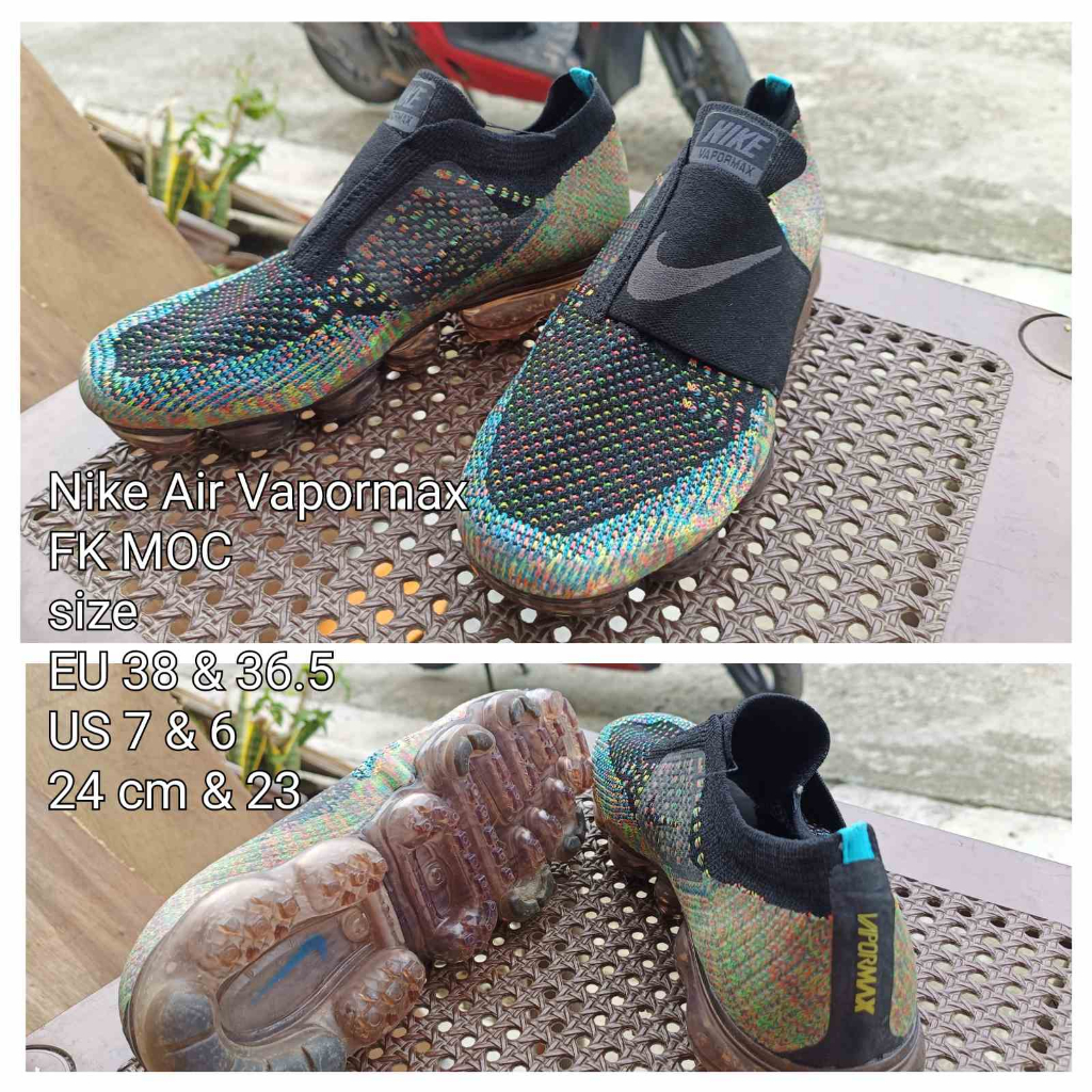 Nike air vapormax hot sale moc rainbow