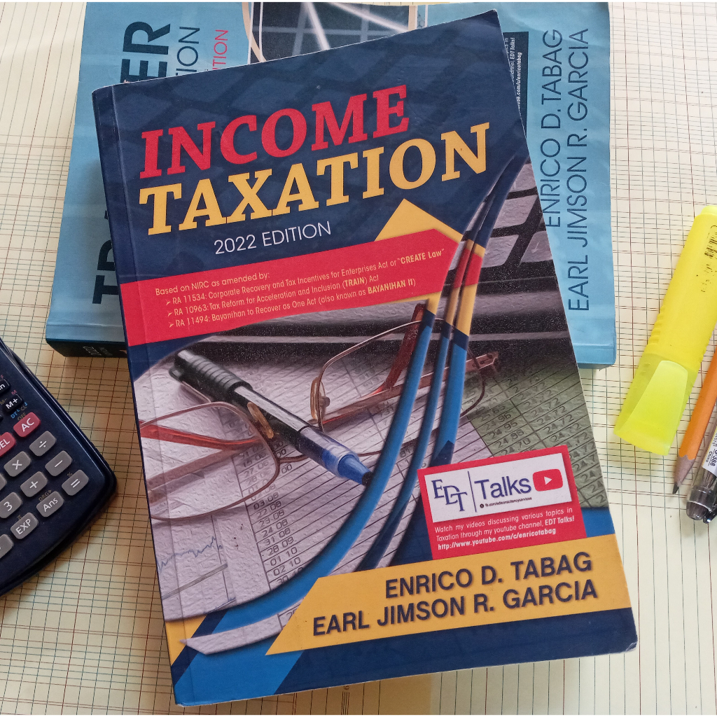 Taxation 2022 edition by Tabag and Garcia Shopee Philippines