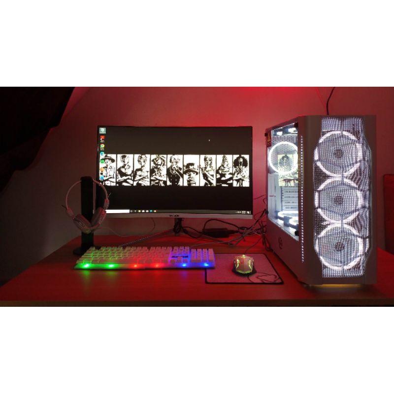 CORE i5 PC SET WHITE BUILD WITH 27" MONITOR | Shopee Philippines