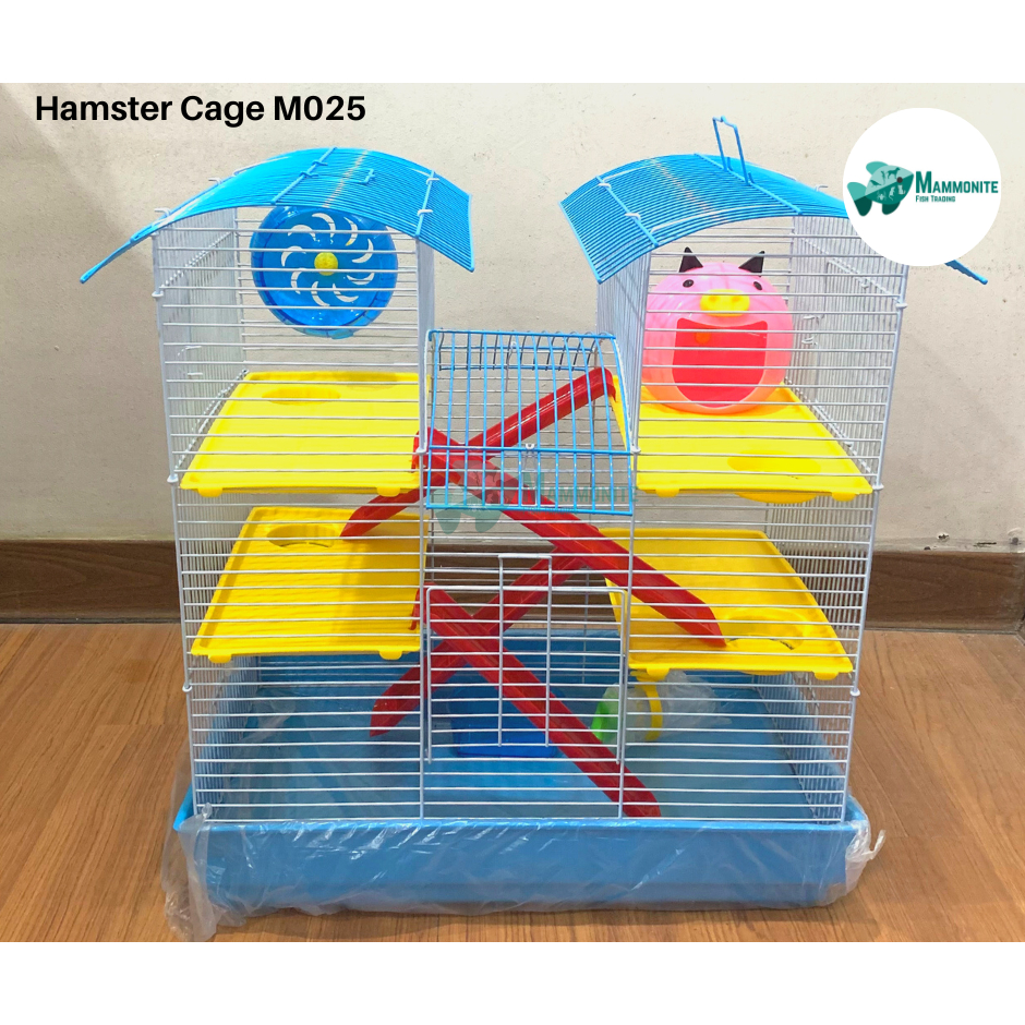 HAMSTER CAGE M025 WITH ACCESSORIES