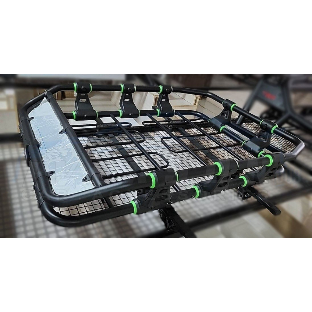 38x50 Black Universal Atomic Roof Rack Luggage Rack with Clip Type ...