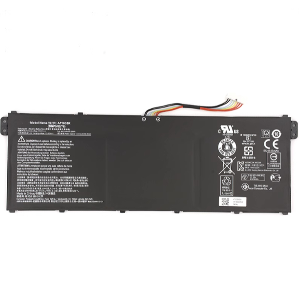 K KYUER 48Wh AP18C4K Laptop Battery for Acer Aspire 5 A514-52 A515-43