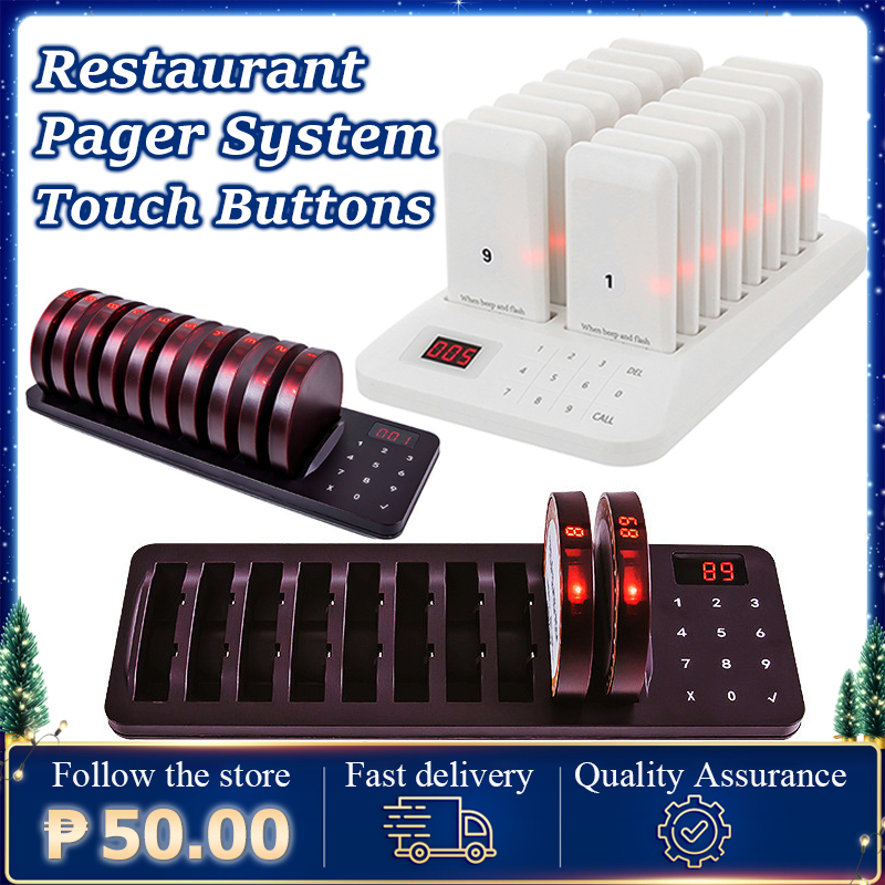 Restaurant Pager,Wireless Paging System,3 Calling Modes,Page Multiple