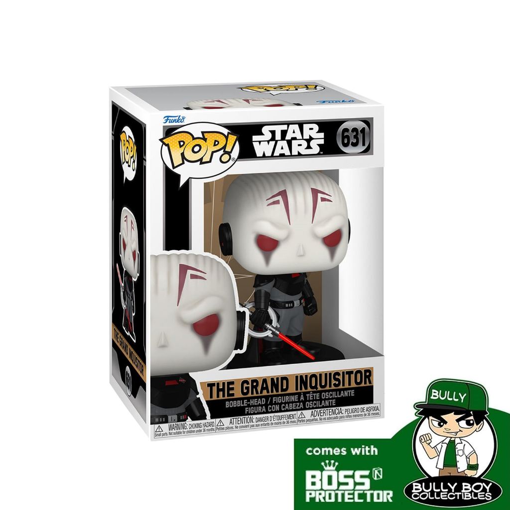 Funko POP! Star Wars: Obi-Wan Kenobi - The Grand Inquisitor 631 With ...