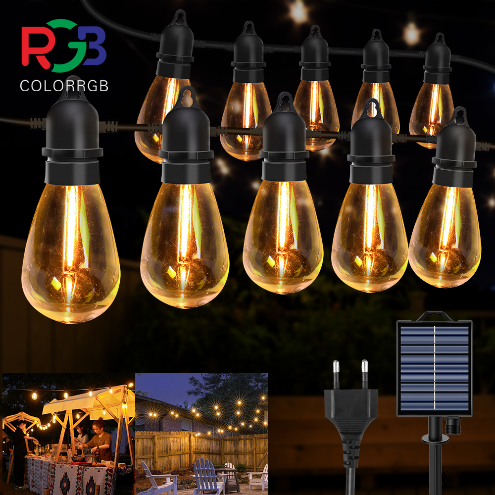 Solar lights outdoor waterproof christmas light LED String Light