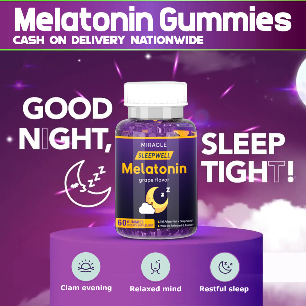 MIRACLE SLEEPWELL MELATONIN (GUMMIES) Shopee Philippines