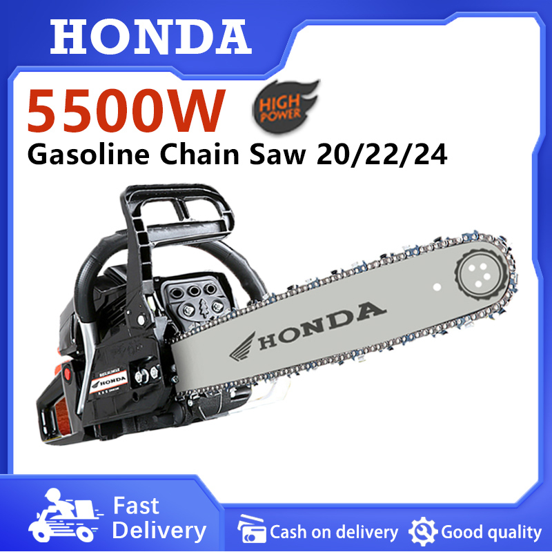 Gasoline Chainsaw 20/22/24 inches 72CC 9.9kw original Honda Chainsaw