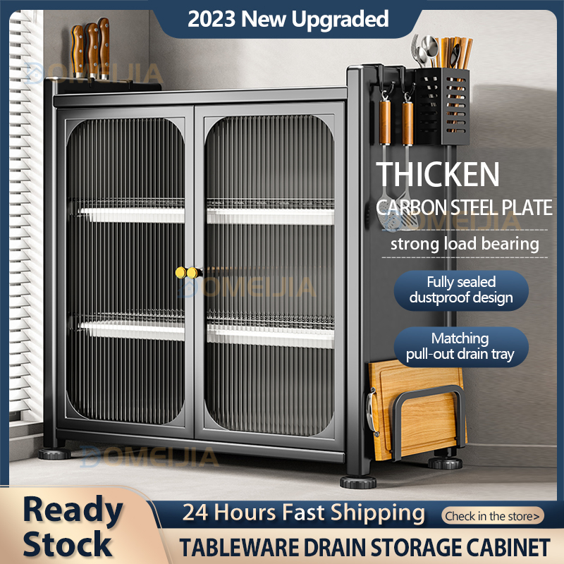 Kitchen organizer dish drainer rack plate storage condiments