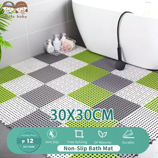 1pc Transparent Shower Mat, Pvc Bath Mat, Environmentally Friendly