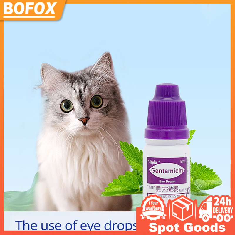 Pet Eye Drops for Pets Cats and Dogs Gentamicin Eye Drops for Pets 5ml