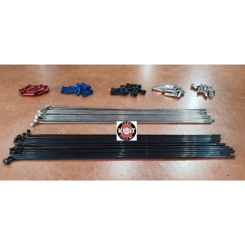 Bmx Stainless Spokes 20" w nipple (sold per dozen) 12pieces Shopee