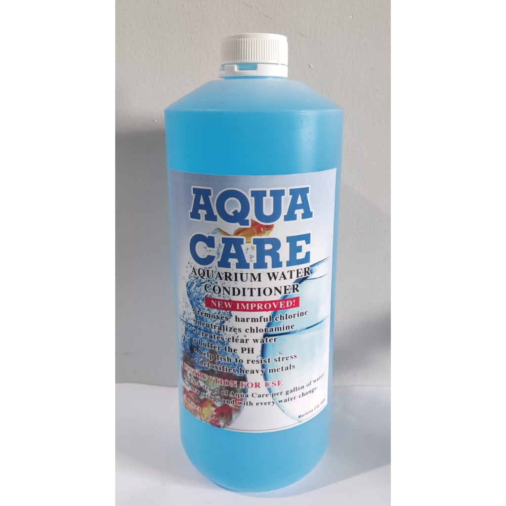 AquaCare Aquarium Water Conditioner Anti Chlorine 1L Shopee Philippines