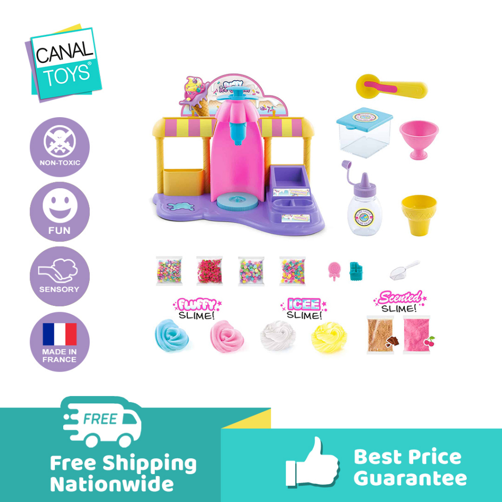Canal Toys SSC180 So Slime DIY Fluffy'licious Ice Cream Factory