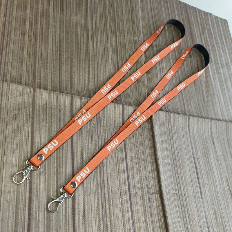 PSU orange minimalist design half inch id sling | Shopee Philippines