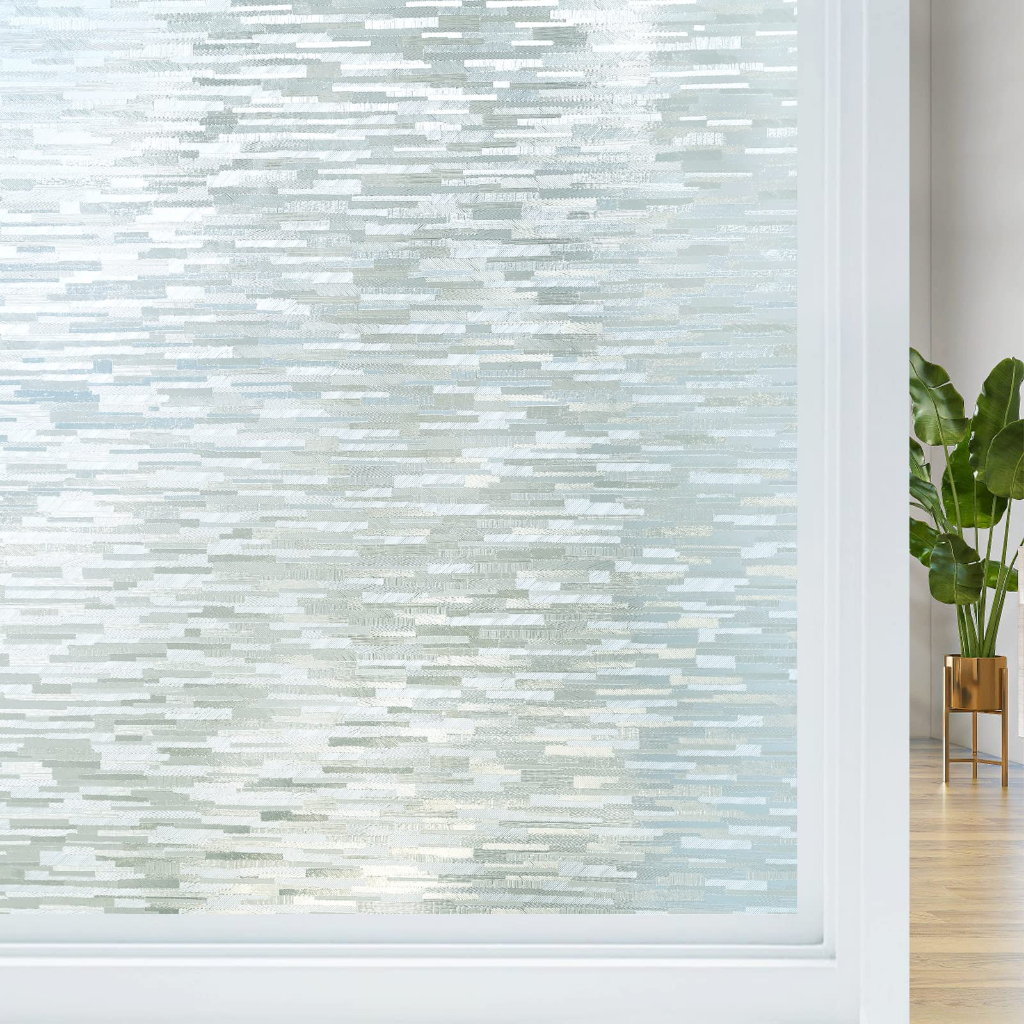 GS Window Privacy Film Stained Glass Window Film Decorative Non ...