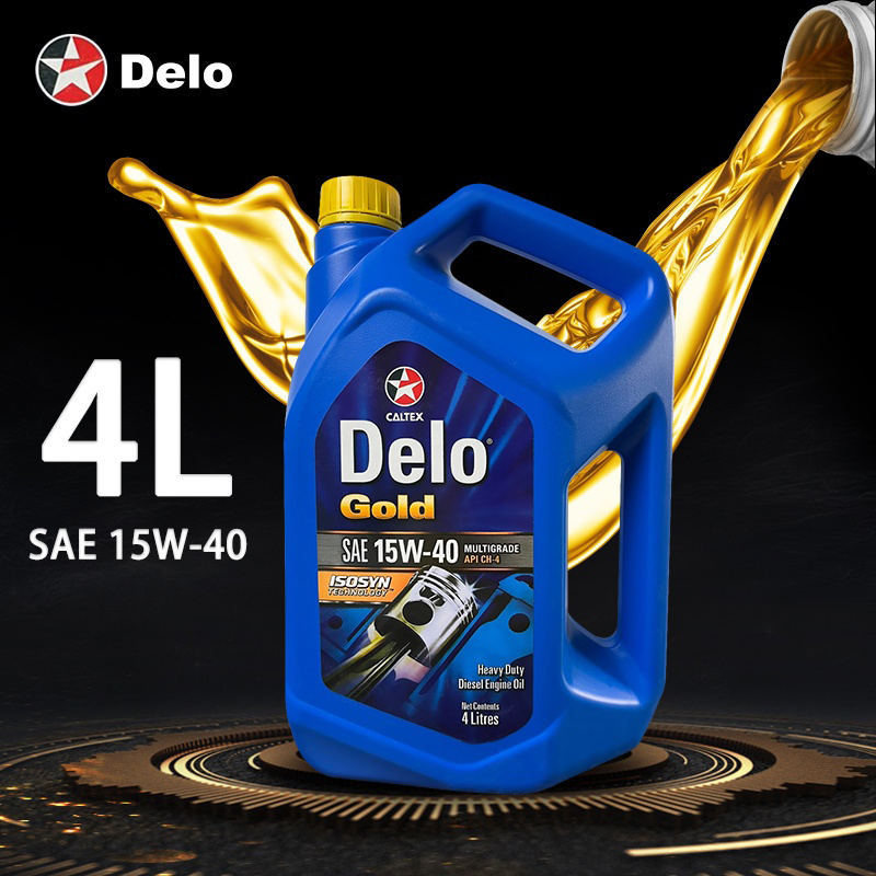 Caltex Delo Gold Multigrade SAE 15W40 14 Liters Fully Synthetic Heavy