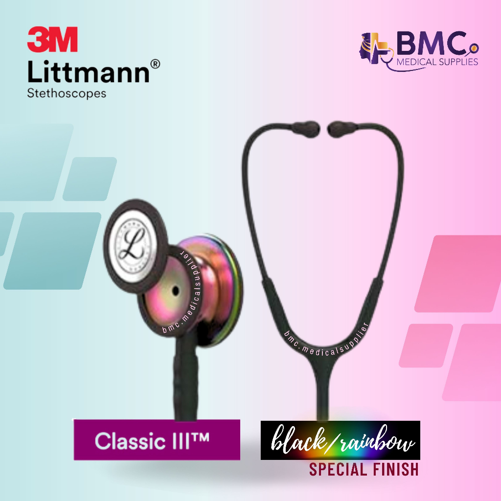 Original 3m Littman Classic Iii Stethoscope Special Finish And Special