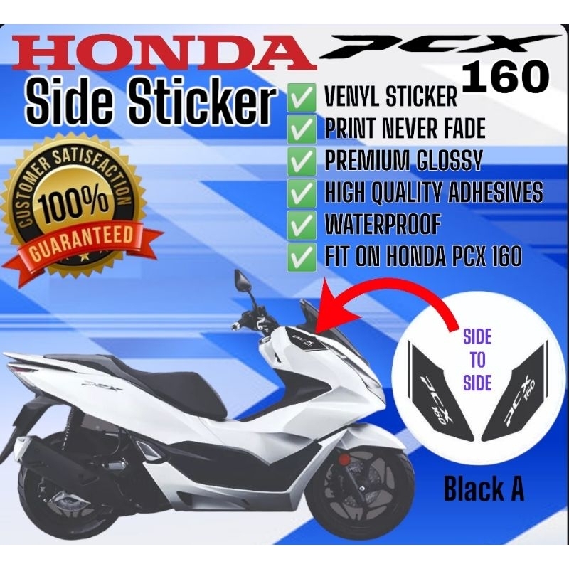 Honda PCX 160 Side Sticker Pair / PCX 160 Sticker / PCX 160 Accessories ...