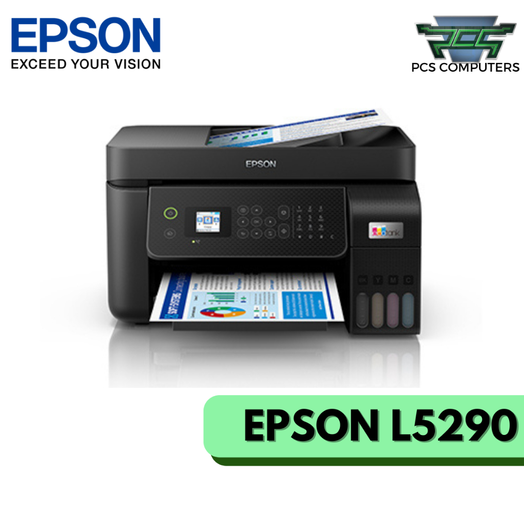 Epson Ecotank L5290 A4 Wi Fi All In One Ink Tank Printer With Adf High Performance Low 3827