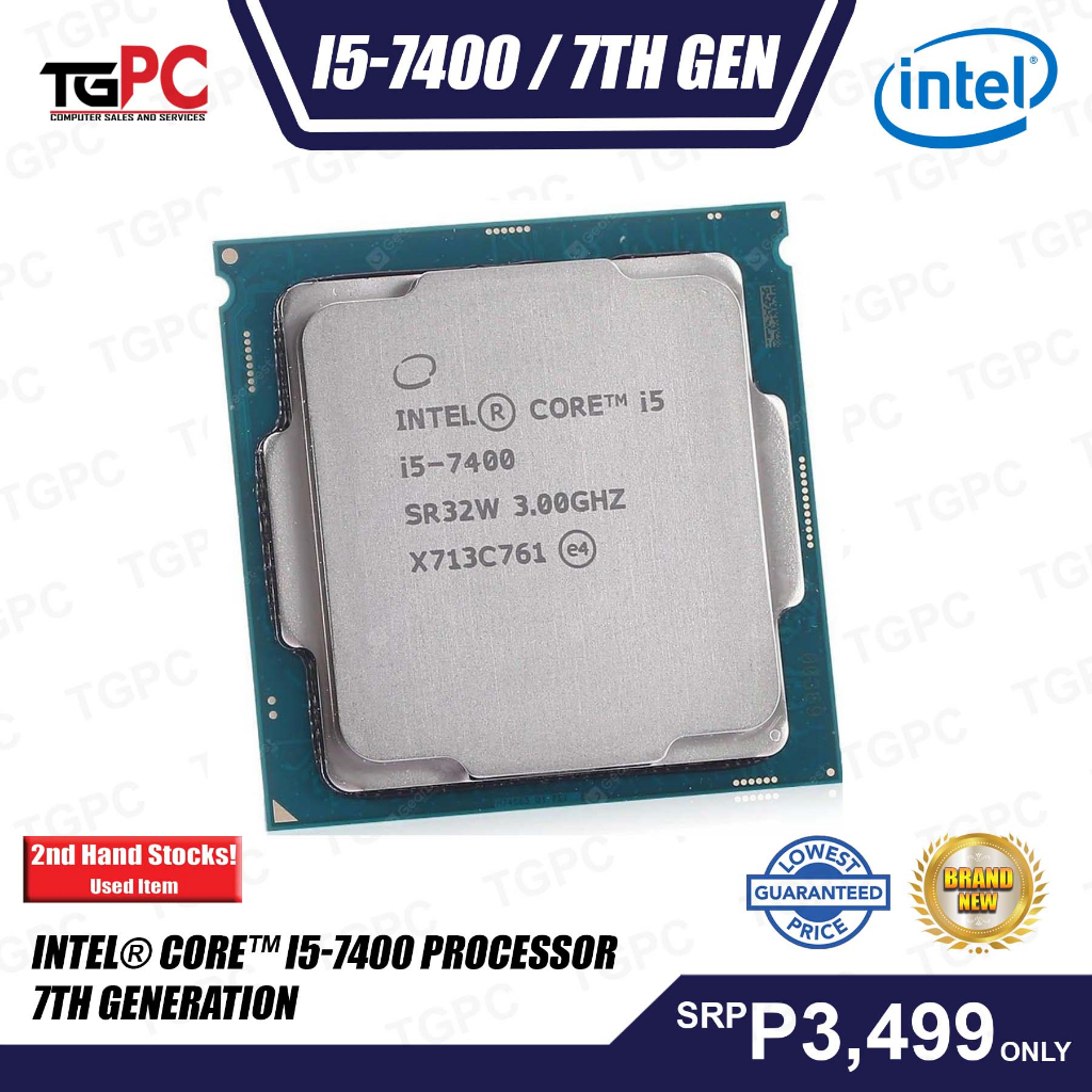 Intel® Core™ i5-7400 Processor 7th generation | Shopee