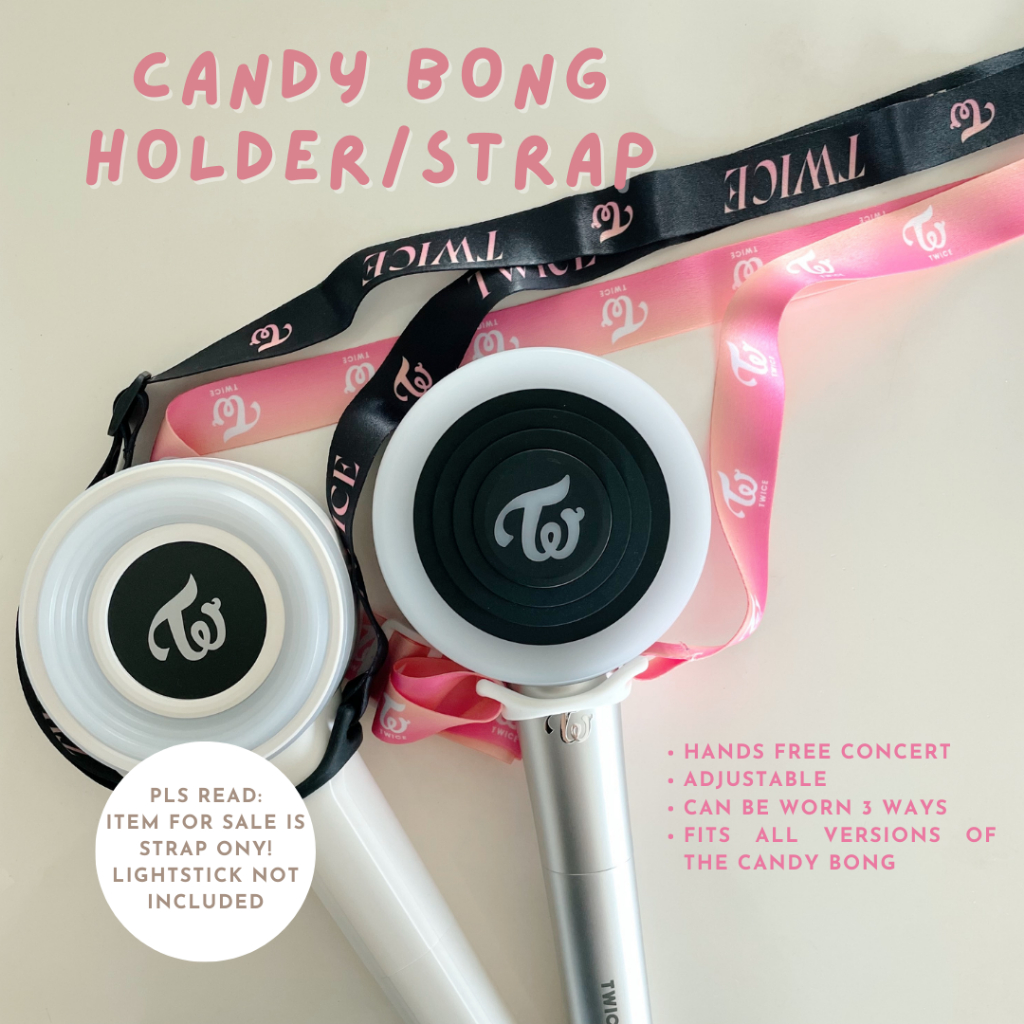 TWICE CANDYBONG LIGHTSTICK STRAP HOLDER Shopee Philippines