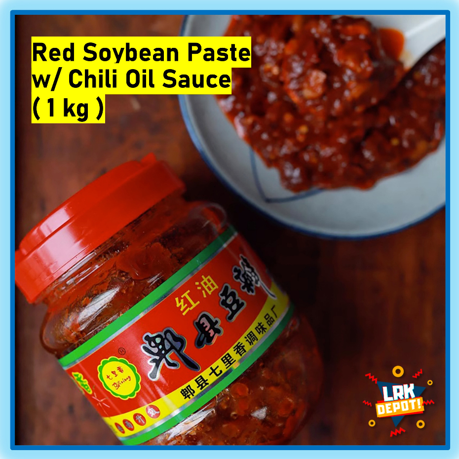 Pixian Red Chili Oil Soy Bean Soybean Paste Sauce (1 kg / 1000 g
