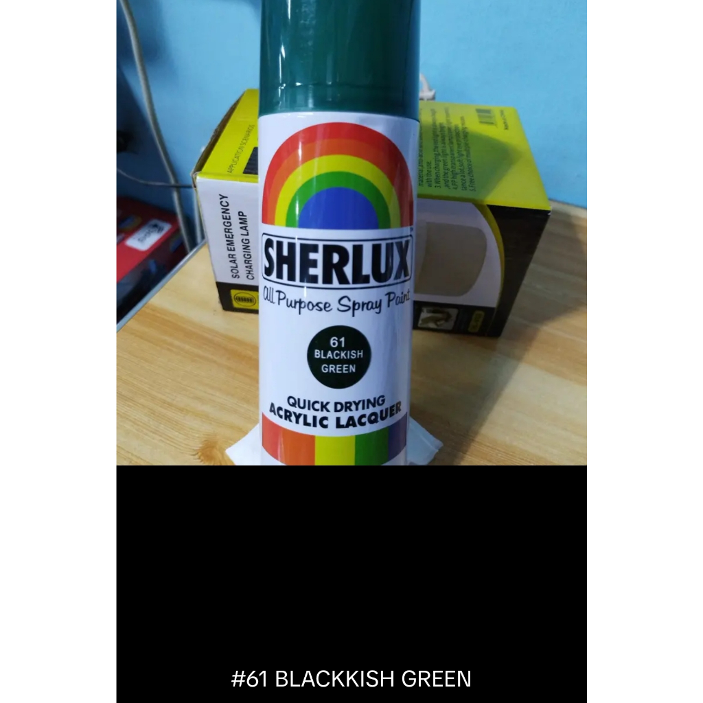 original SHERLUX ALL purpose spray paint 400cc | Shopee Philippines