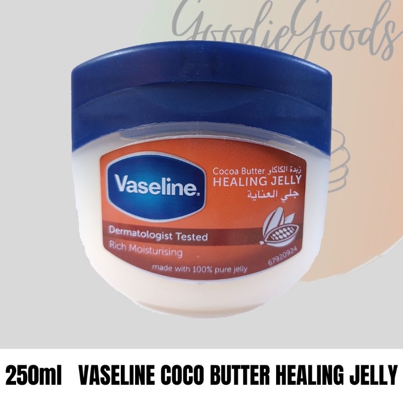 Vaseline Cocoa Butter Healing Jelly 250ml Shopee Philippines
