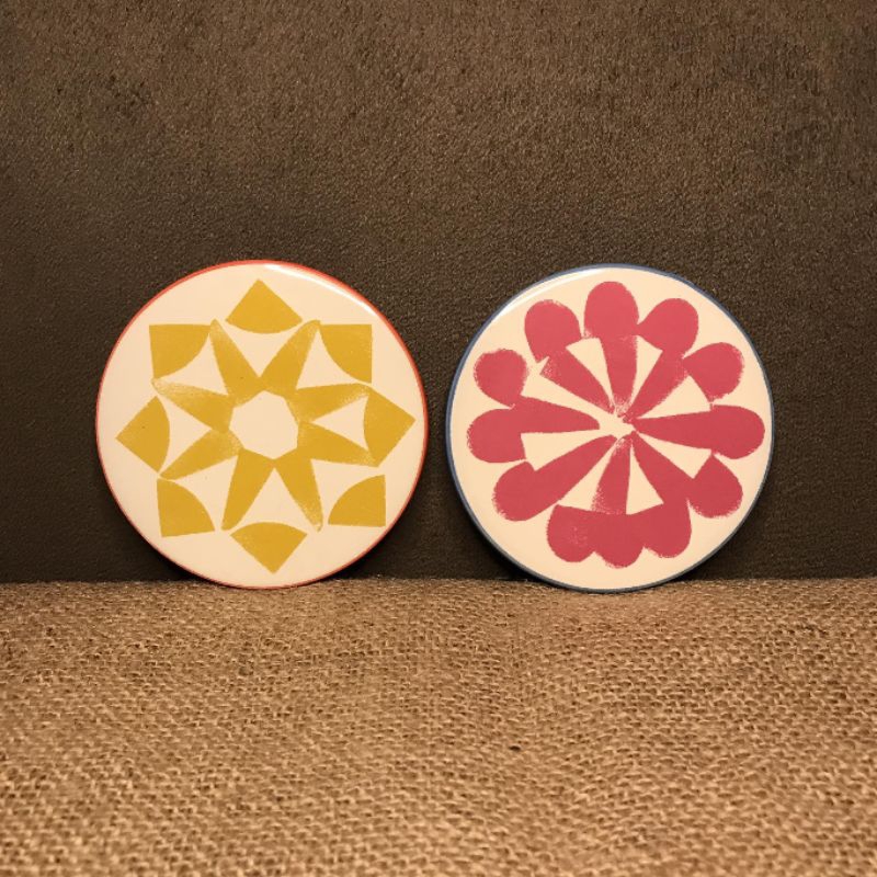Habitat Snowflakes Ceramic Coaster (sold per piece) Shopee Philippines