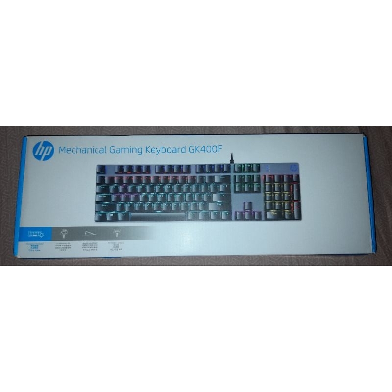 HP Gk400F Mechanical Gaming Keyboard Shopee Philippines