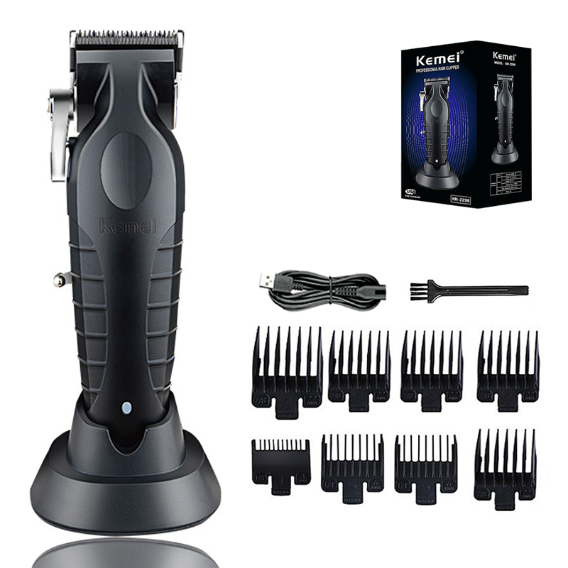 Kemei KM-2296 Hair Clipper Oil Head Clipper Hair Carving Bald Head ...