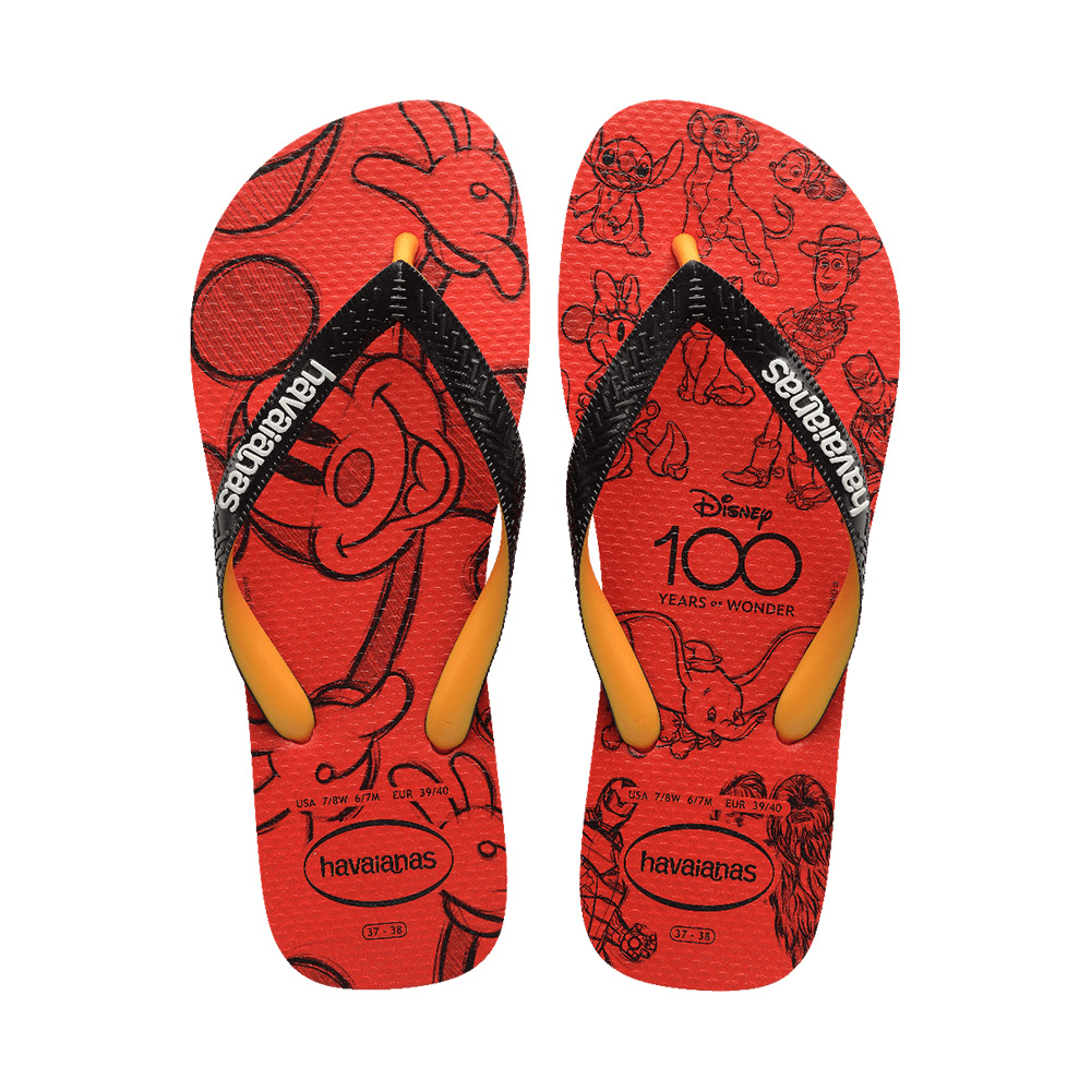 Havaianas Top Disney 100 Present Ruby Red | Shopee Philippines