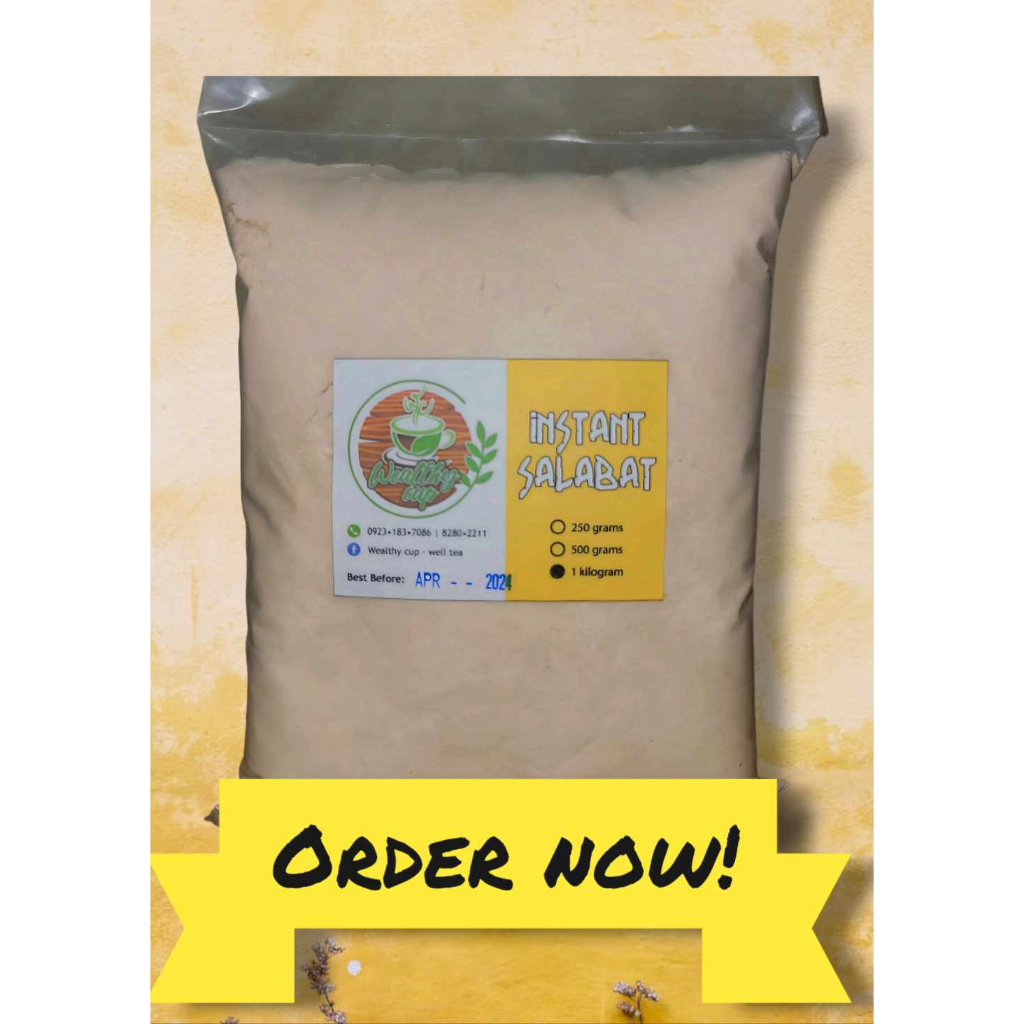 WHOLESALE INSTANT SALABAT 1 KILOGRAM EACH PACK (NO LABEL) 20 KGS ...