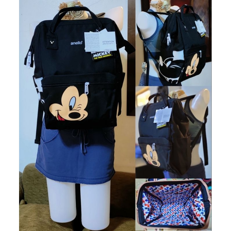 Anello Disney Mickey Mouse Backpack Shopee Philippines