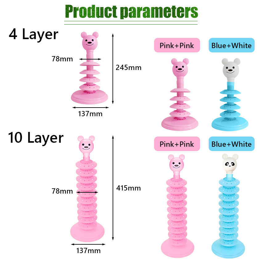 【In Stock】10 Layer Circular Lollipop Stand Porous Lollipop Display ...