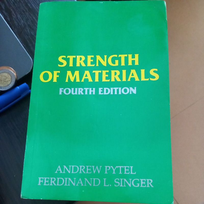 Strength Of Materials Fourth Edition By Andrew Pytel And Ferdinand ...