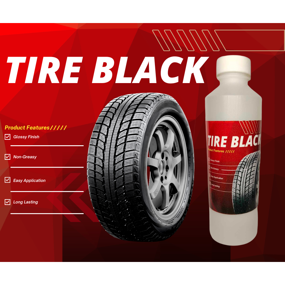 TIRE BLACK HIGH GLOSS Shopee Philippines