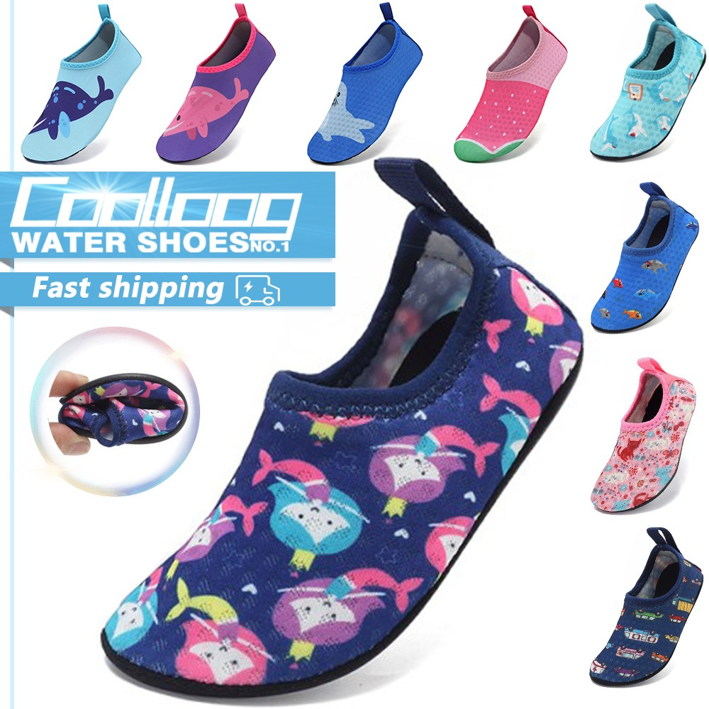 Barefoot Aqua shoes for kids indoor Rubber Water Shoes QuickDry Beach