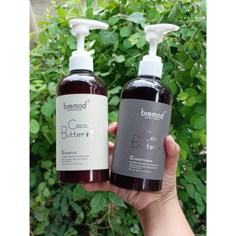 Bremod Performance Cocoa Butter Shampoo/Conditioner Pump 400ml | Shopee ...