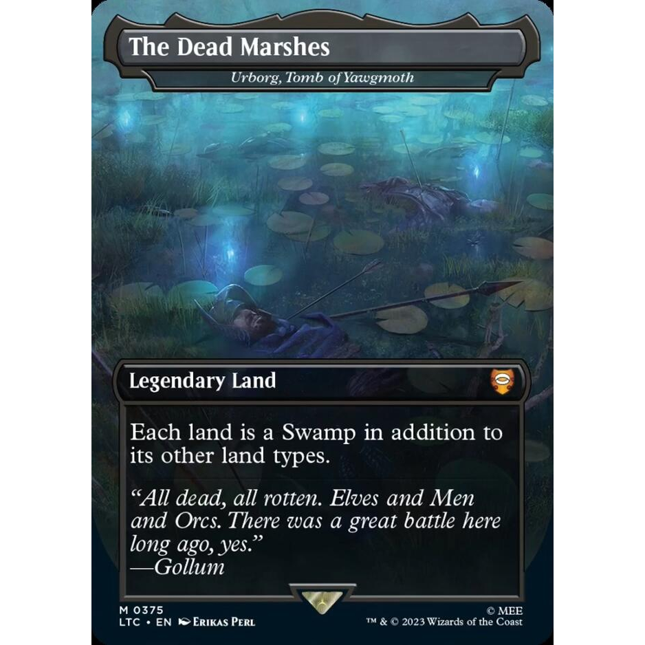 The Dead Marshes - Urborg, Tomb of Yawgmoth (Serialized) [The Lord of the Rings: Tales of Middle-Earth Commander] main image 0
