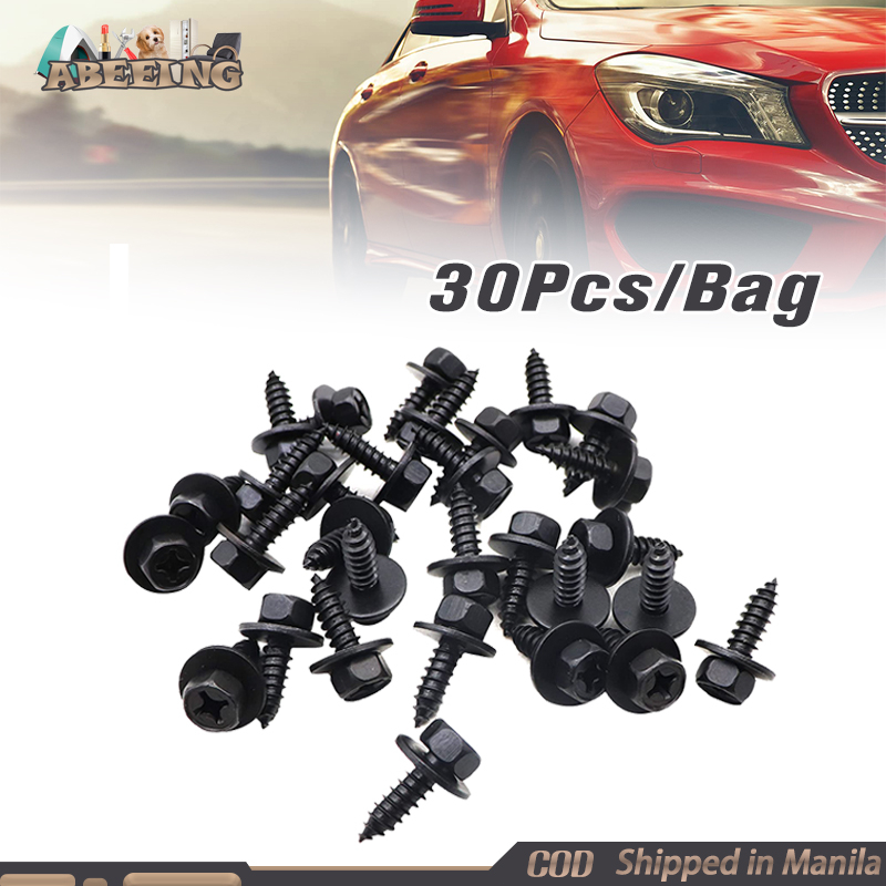 Fender Liner Screws Fit For Toyota 90159-60498 30X
