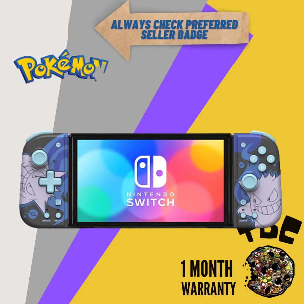 Hori Split Pad Pro for Nintendo Switch Lucario & Pikachu [PRELOVED ...