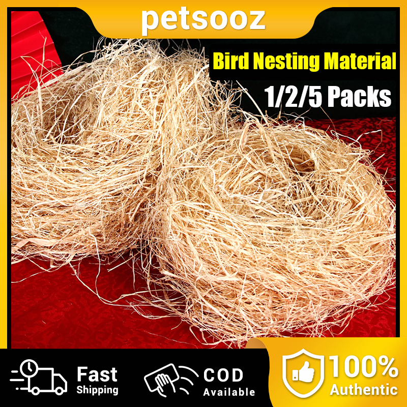 Bird nest fiber Natural jute nesting material for love birds canaries