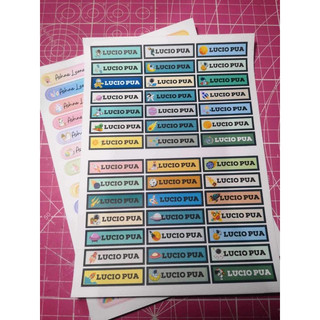Pen Stickers Pencil Labels Cute Name Stickers | Shopee Philippines