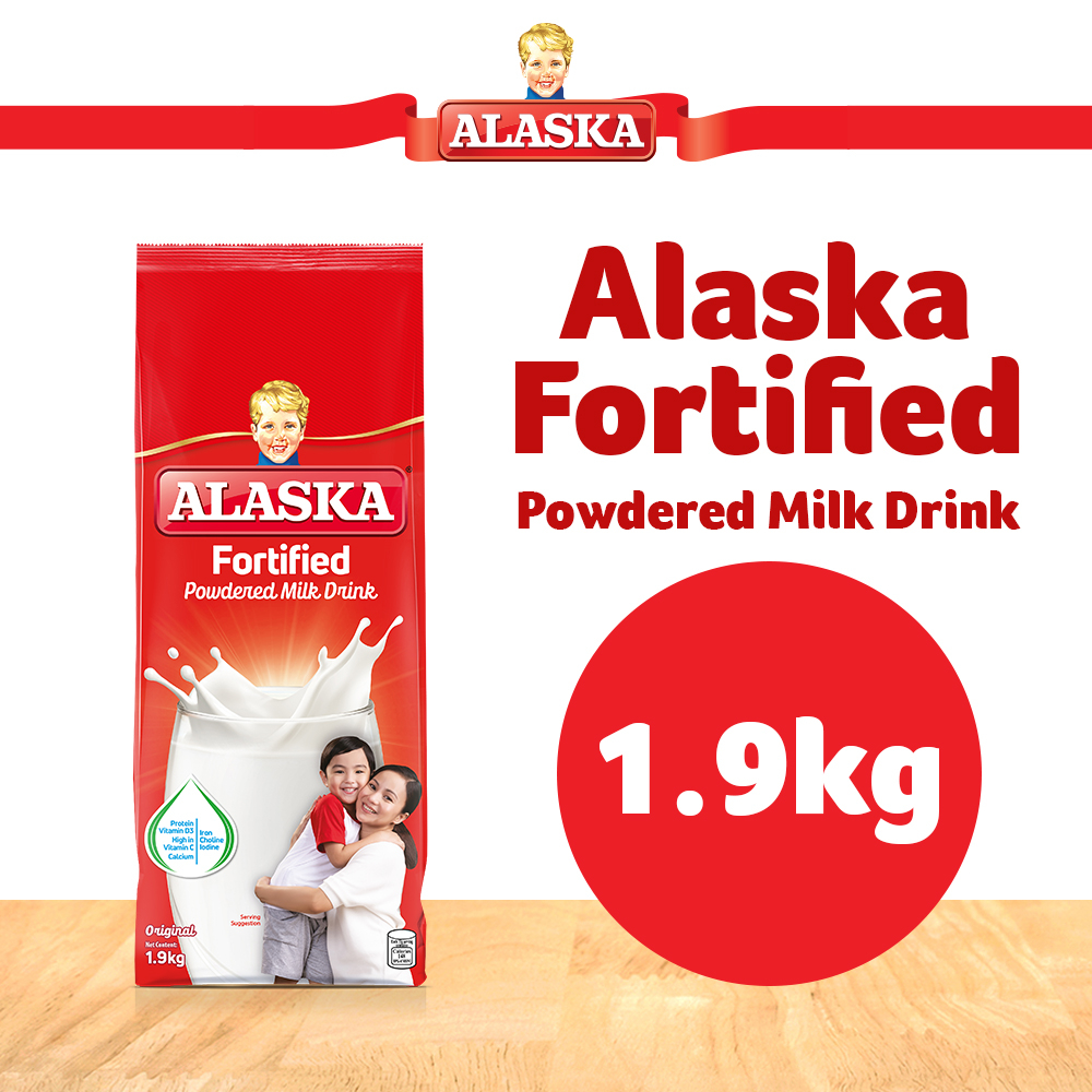 Alaska Fortified Powdered Milk Drink 1.9kg Shopee Philippines