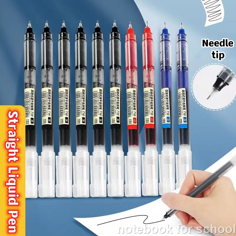 Retro 0.5mm Gel Pen Journal Vintage Rollerball Pen Extra Fine Point Pen