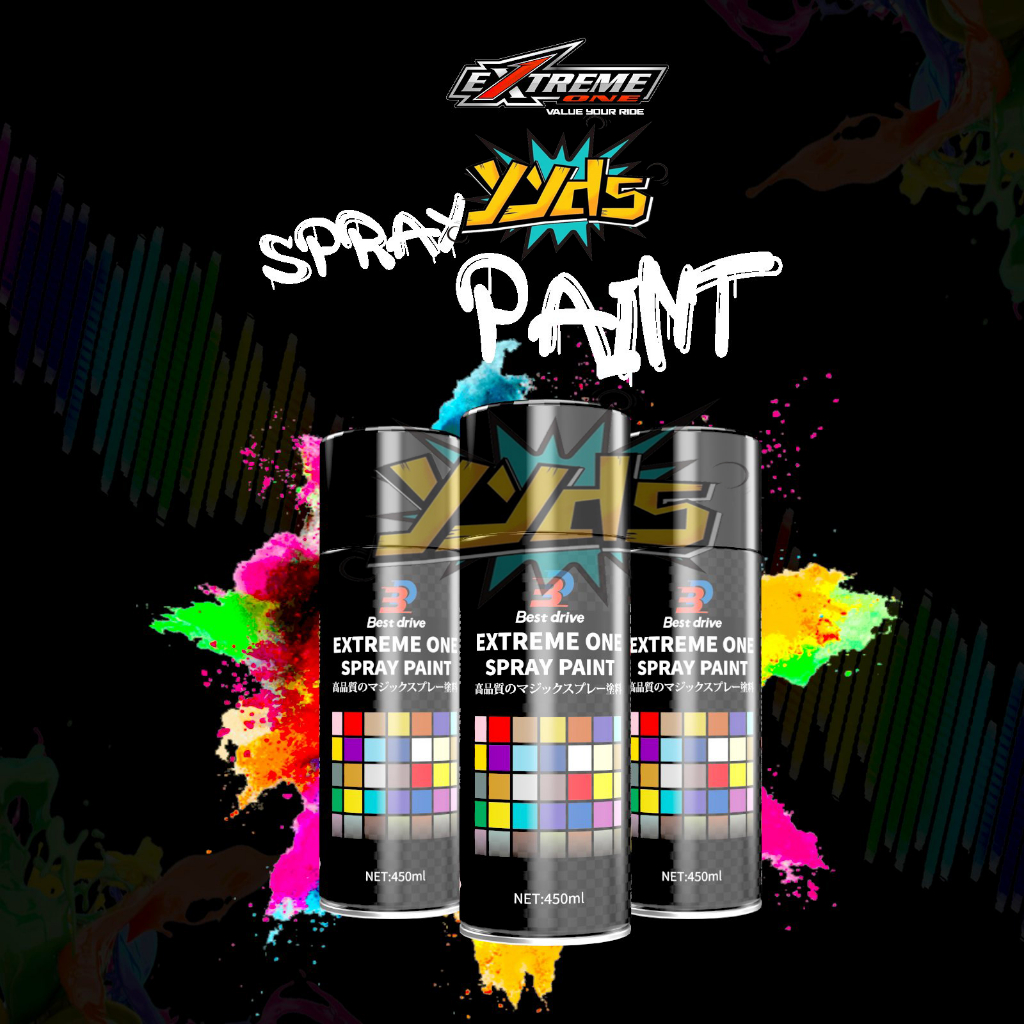 GOOD QUALITY EXTREME ONE SPRAY PAINT 450ML | Shopee Philippines